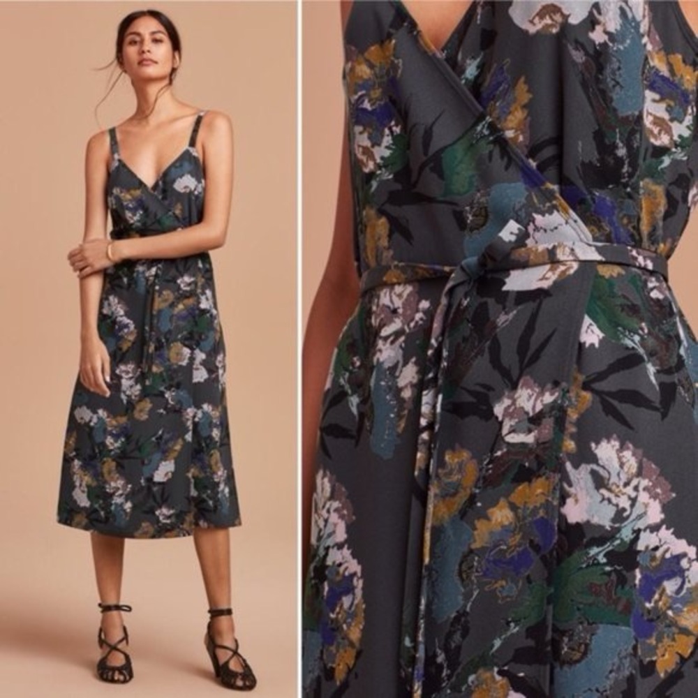 Aritzia Wilfred Astere Wrap Dress